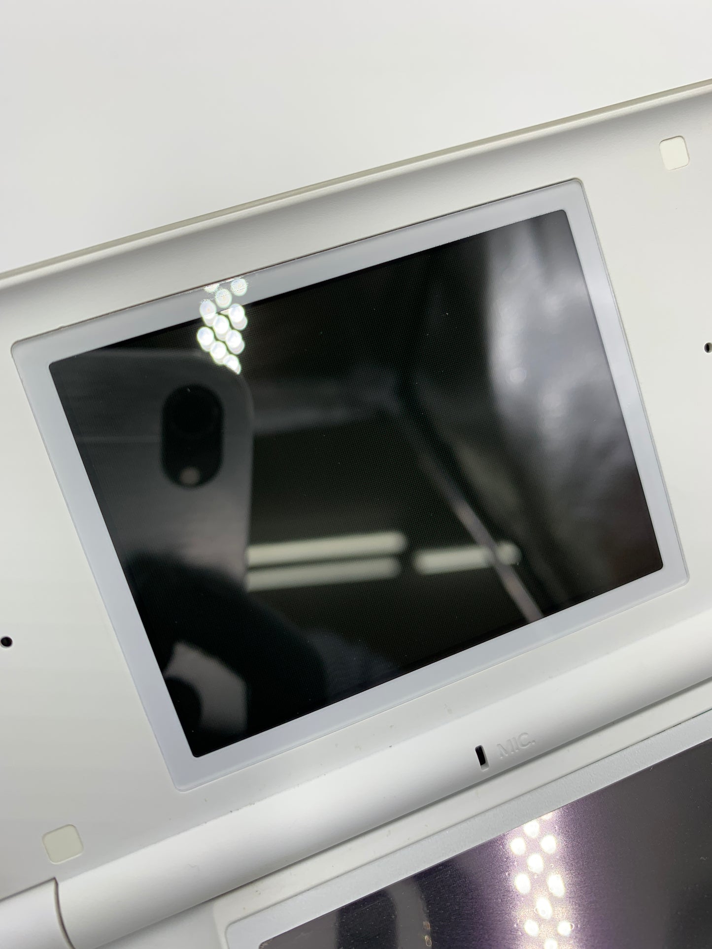 ニンテンドー DS Lite  クリスタルホワイト 本体  USG-001 動作確認済み 1014-208