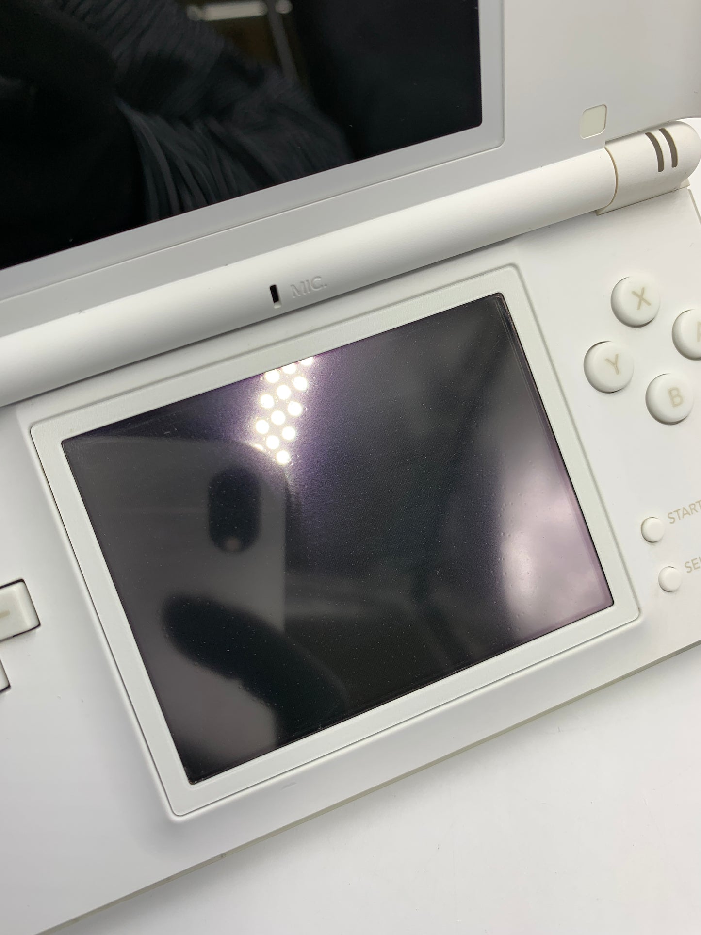 ニンテンドー DS Lite  クリスタルホワイト 本体  USG-001 動作確認済み 1014-209