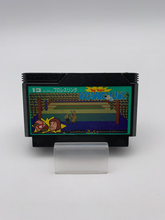 [動作OK]任天堂ファミリーコンピュータ用ソフト タッグチーム プロレスリング 1022-210