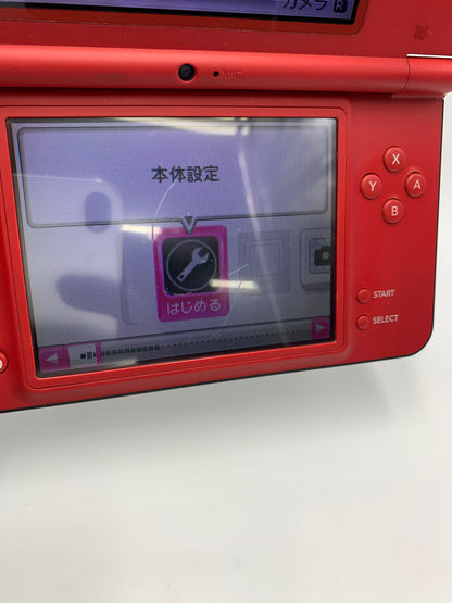 [動作OK]ニンテンドー DSi LL 本体  UTL-001 スーパーマリオ 25周年記念モデル 1027-202