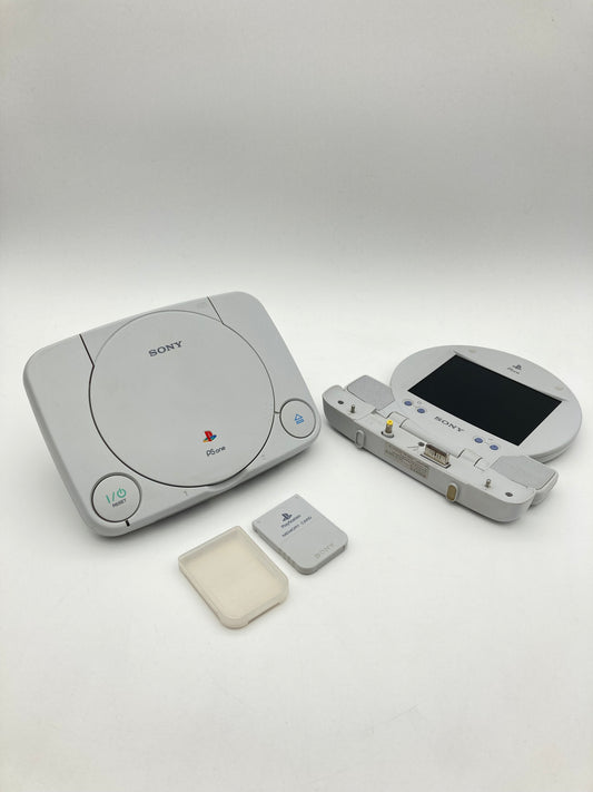 SONY PlayStation One PS one 初代プレステ プレイステーション SCPH 100 付属品セット 1014-401