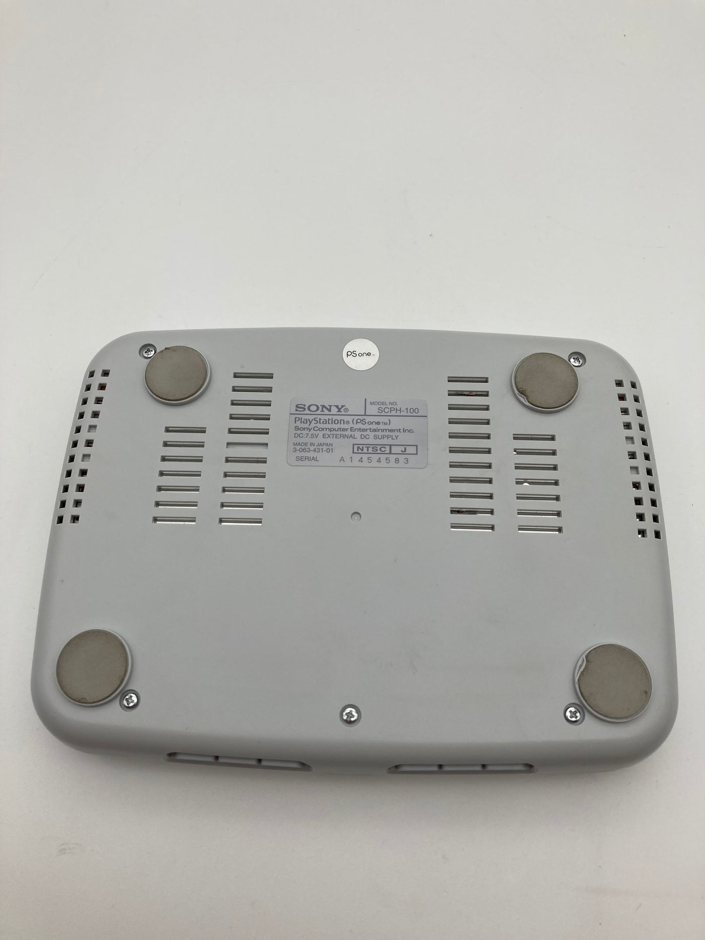 SONY PlayStation One PS one 初代プレステ プレイステーション SCPH 100 付属品セット 1014-401