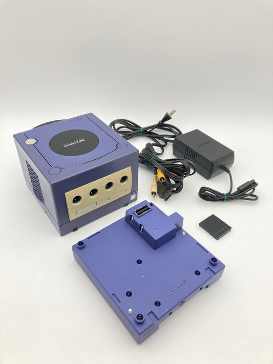ニンテンドー ゲームキューブ バイオレット 本体 付属品セット 1014-404