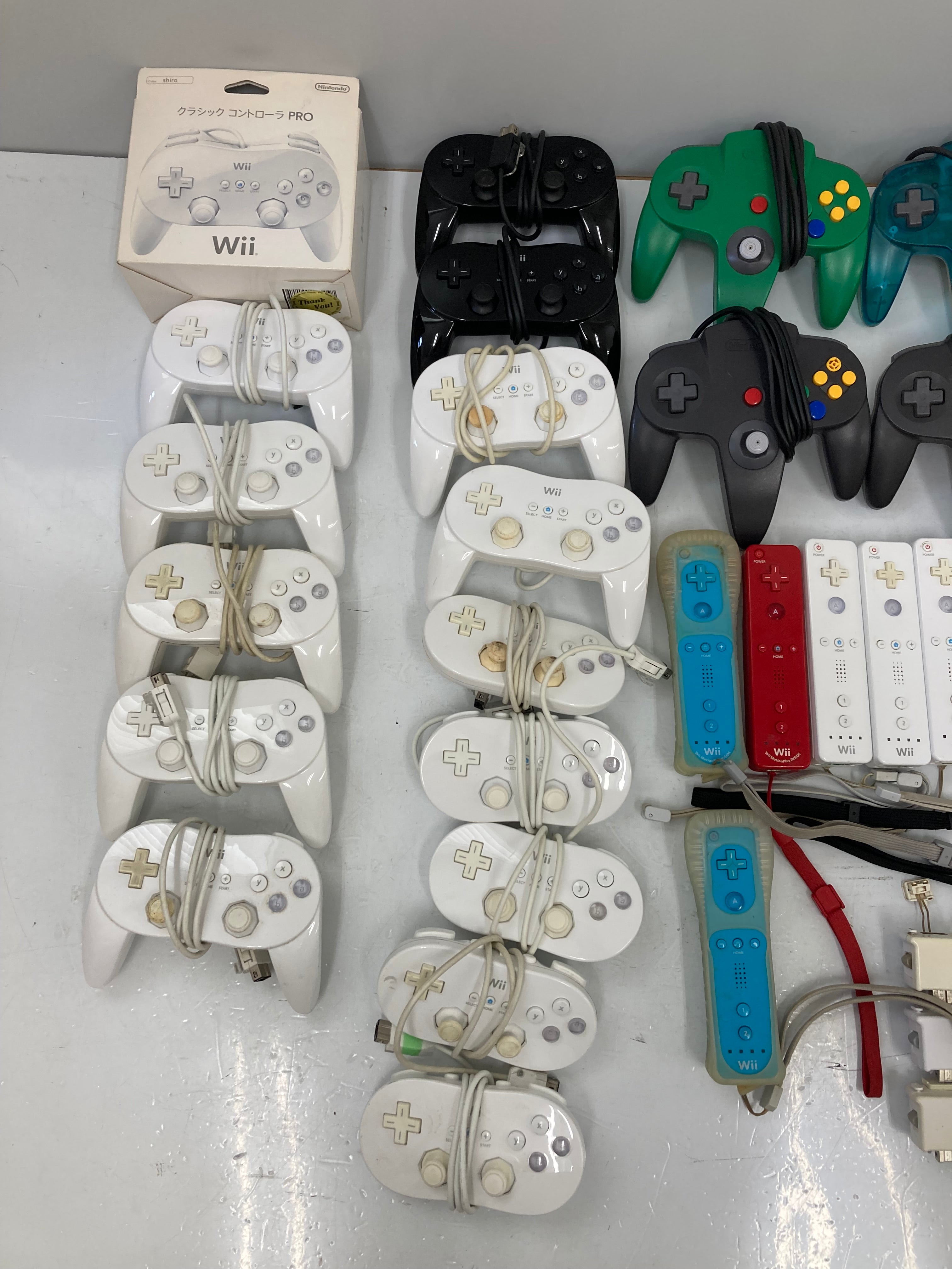 ジャンク ゲーム周辺機器 NINTENDO64 コントローラー 10台 n64 任天堂