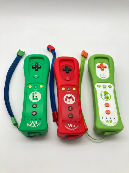 ニンテンドー Wii リモコン モーションプラス マリオ/ルイージ/ヨッシー 3本セット 1015-406