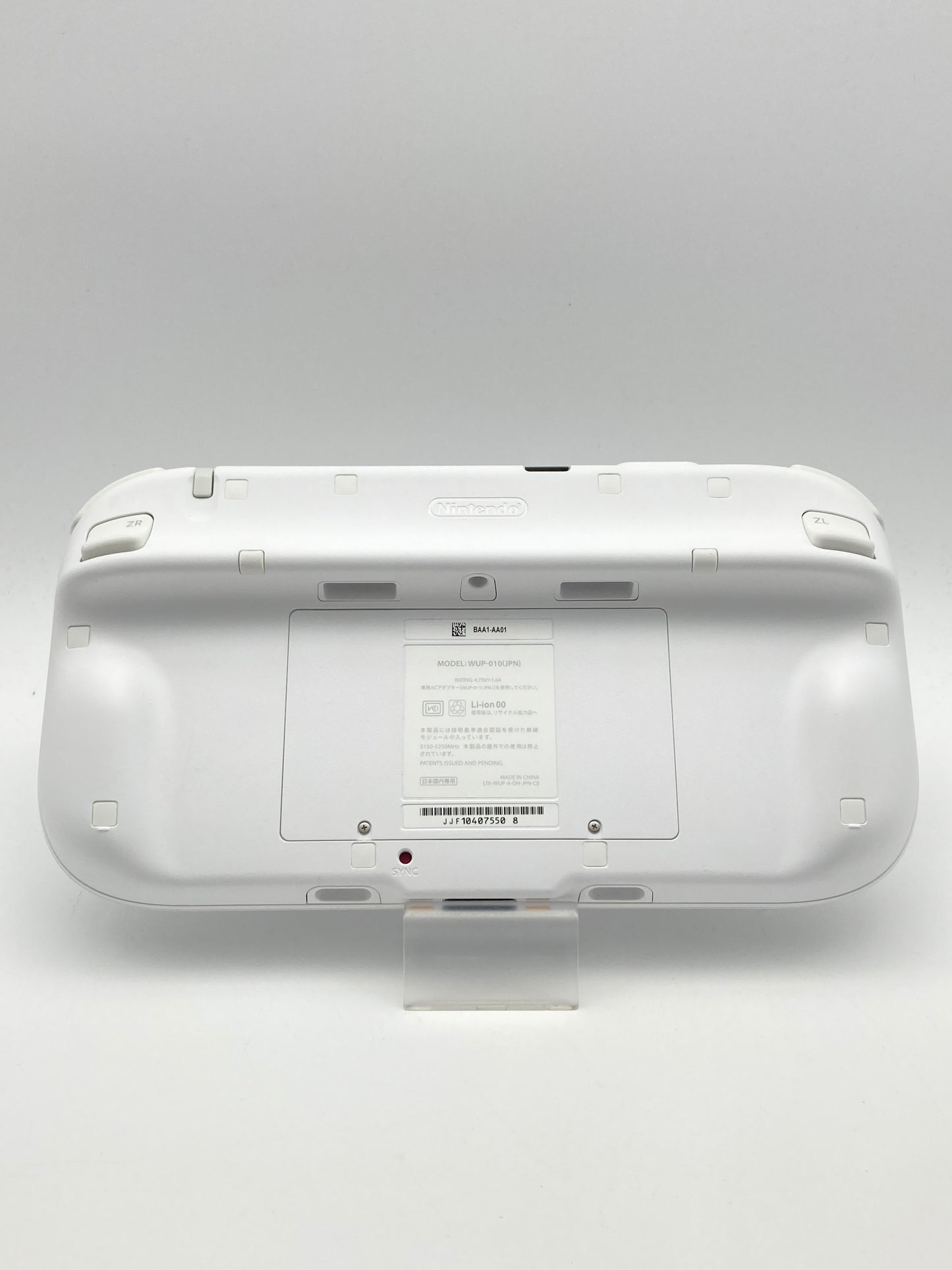 ニンテンドー WiiU ゲームパッド タッチペン&充電ケーブル付き 1016-402