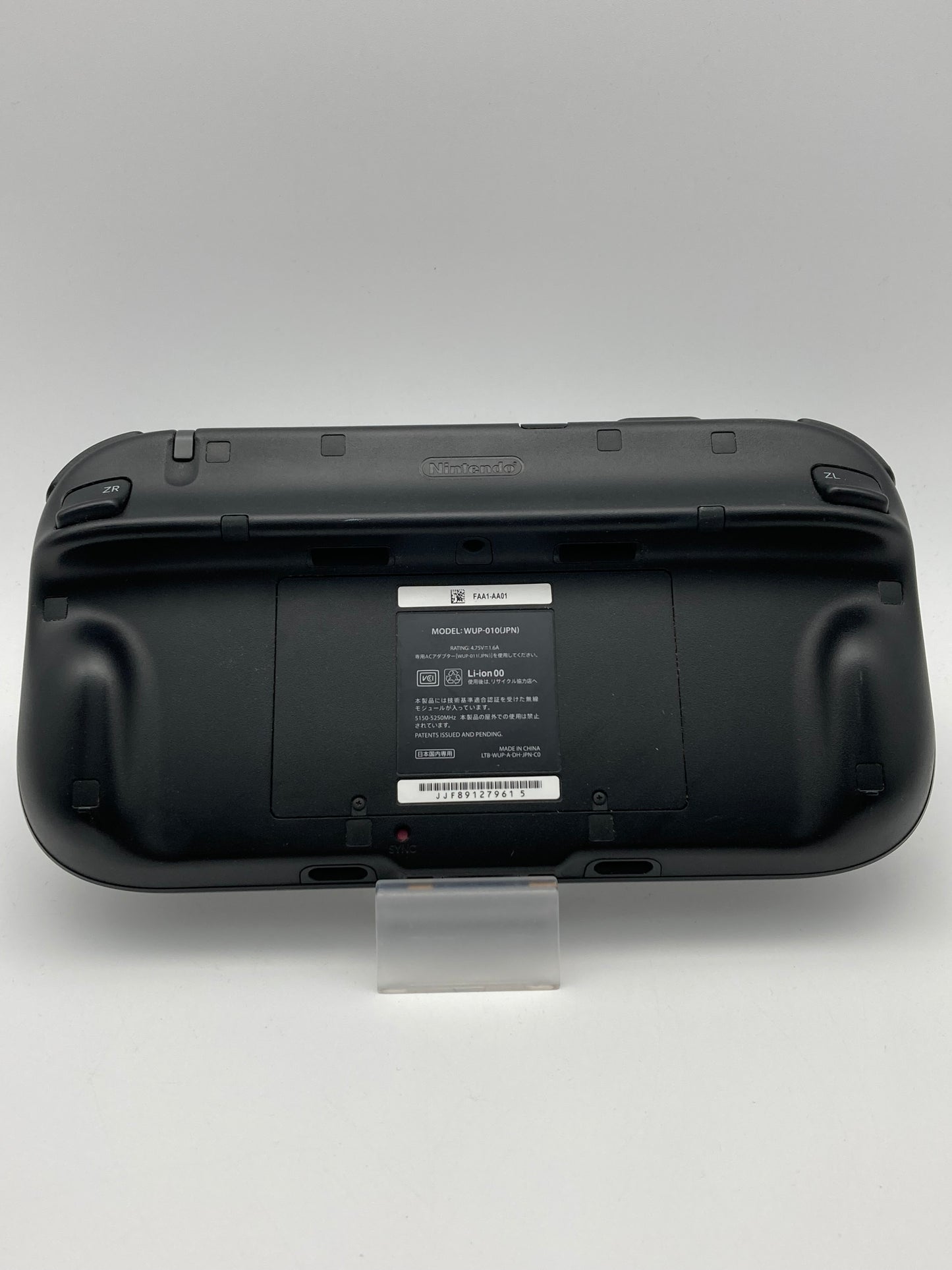 ニンテンドー WiiU ゲームパッド タッチペン&充電ケーブル付き 1016-404