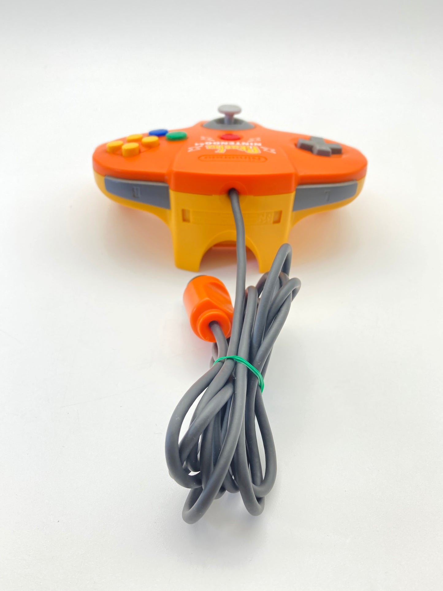 ニンテンドー 64 本体 ポケモンコントローラー ポケモン ピカチュウ オレンジ動作OK 1017-405