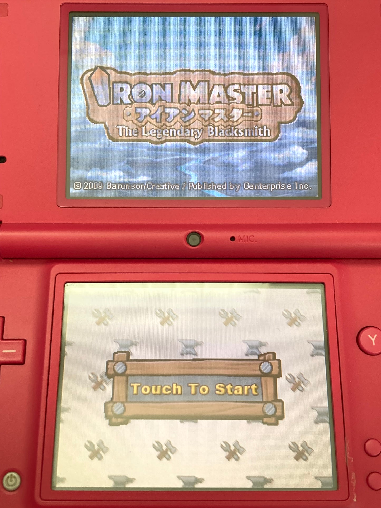 ニンテンドー DS ゲームソフト アイアンマスター 1027-411