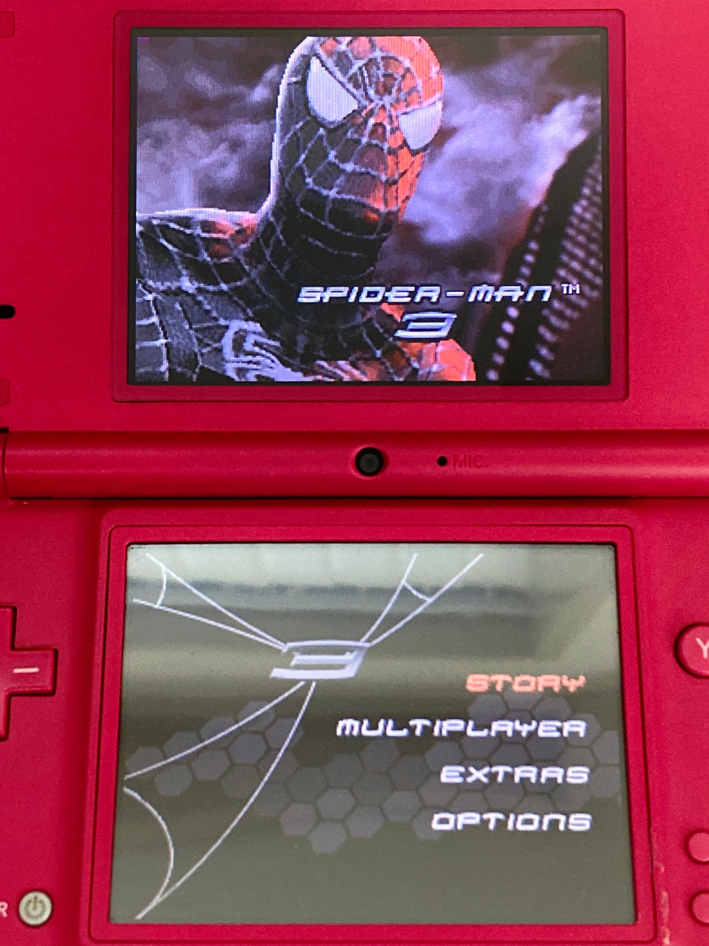 ニンテンドー DS ゲームソフト スパイダーマン3 北米版 1027-417