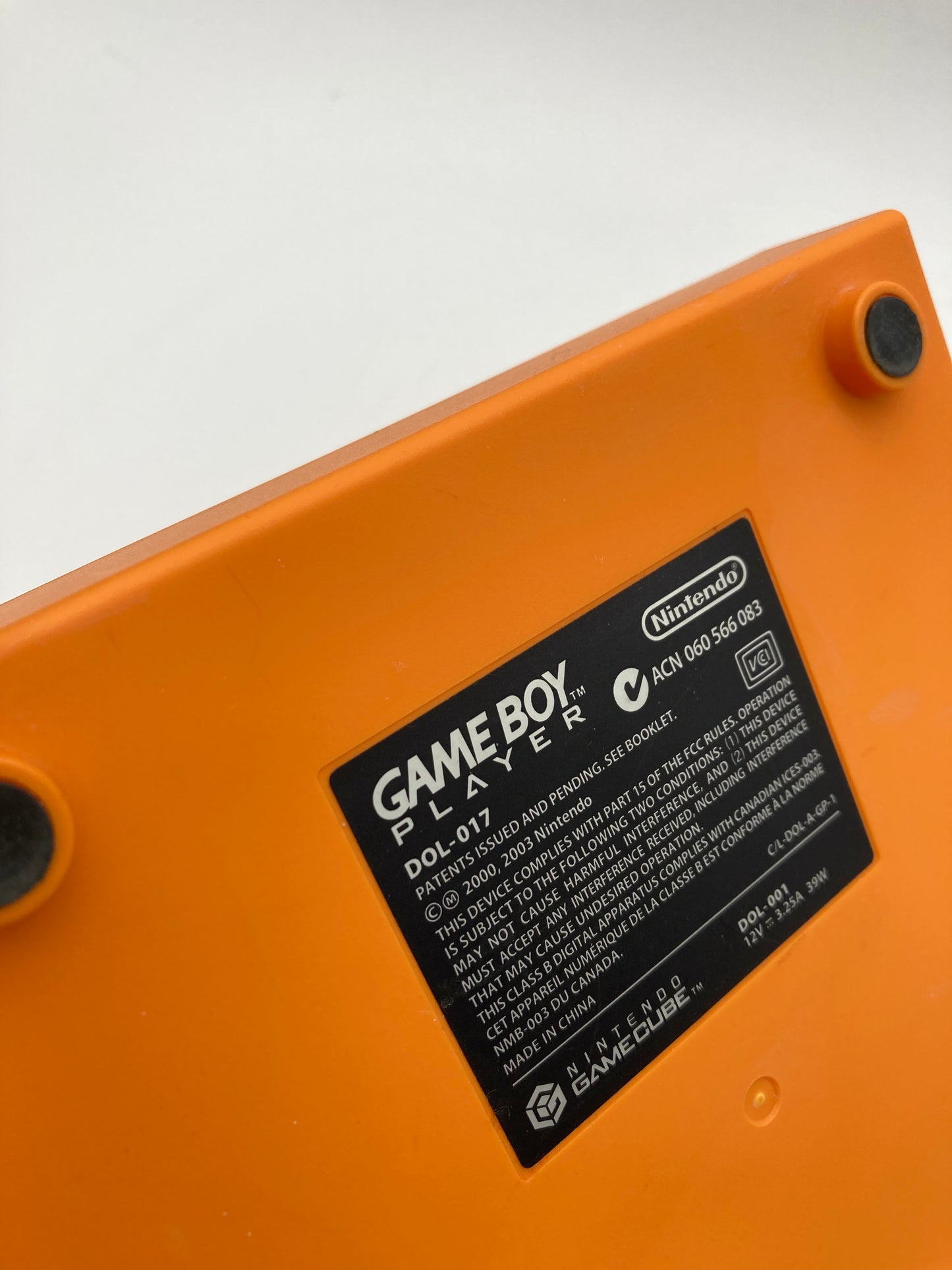 Nintendo ニンテンドー ゲームボーイプレイヤー オレンジ 1028-405