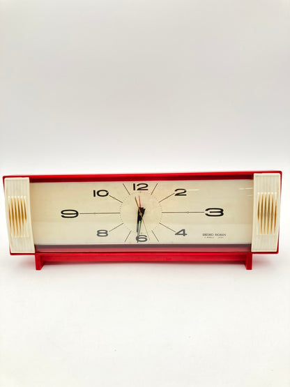 SEIKO ROBIN ロビン 手巻式置き時計 1210-710