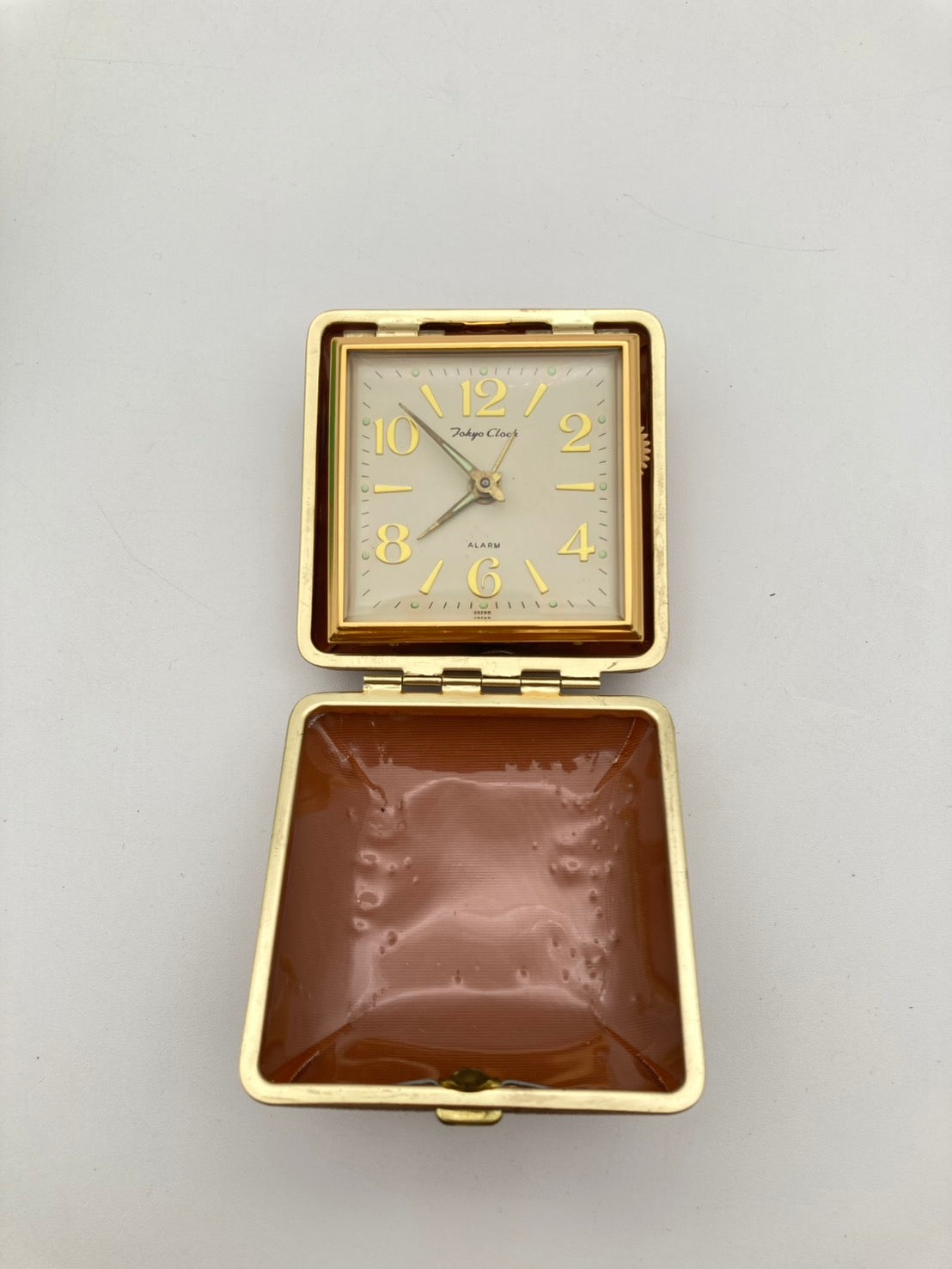 東京時計 携帯目覚まし時計 70年代製 完品 1210-706