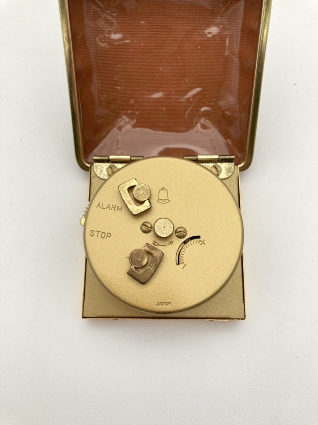 東京時計 携帯目覚まし時計 70年代製 完品 1210-706