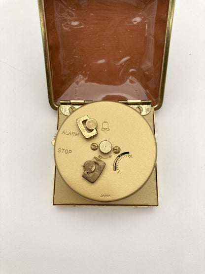 東京時計 携帯目覚まし時計 70年代製 完品 1210-706