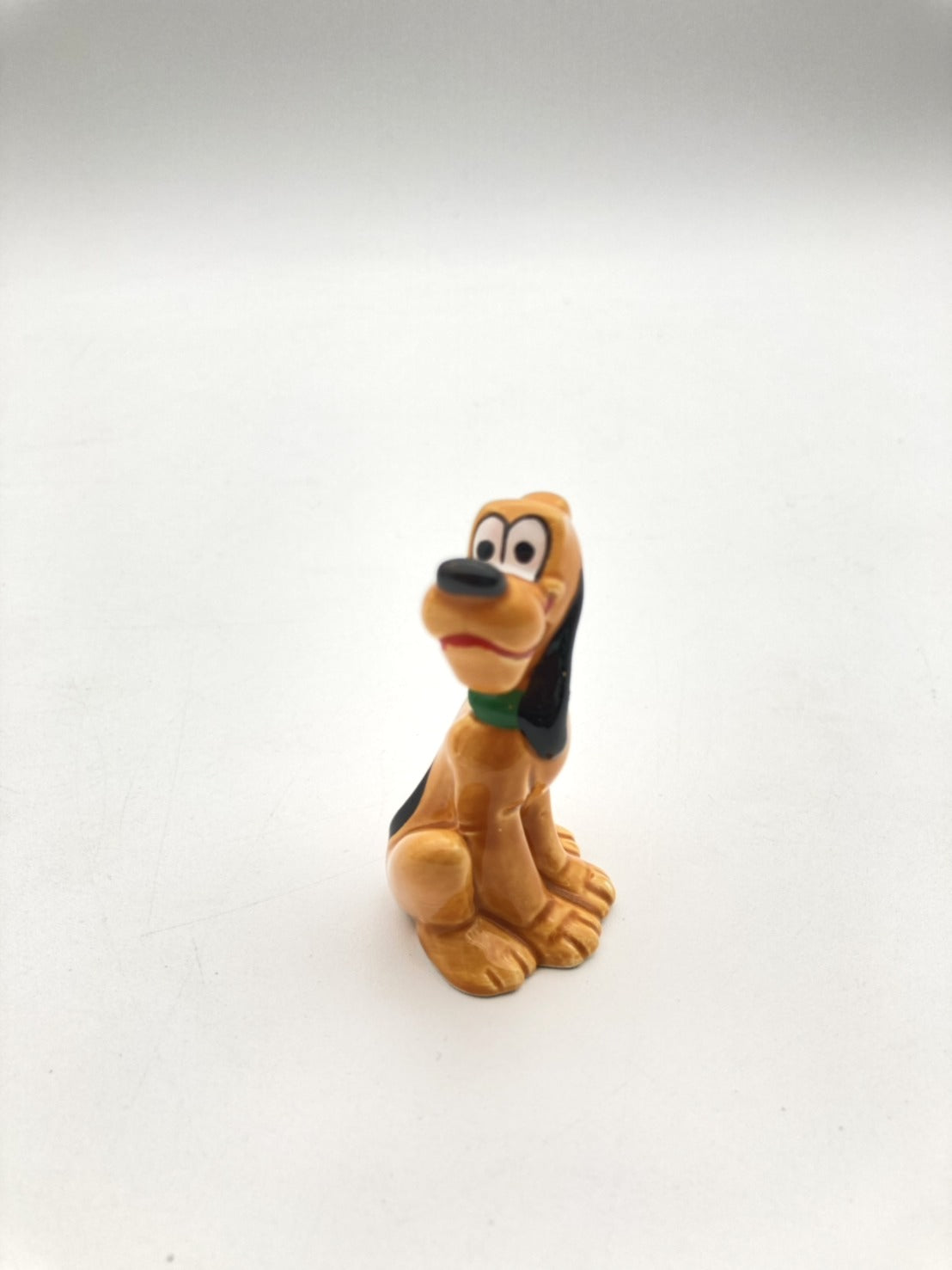 グーフィーとプルート 陶器人形2点セット 80年代 1212-704