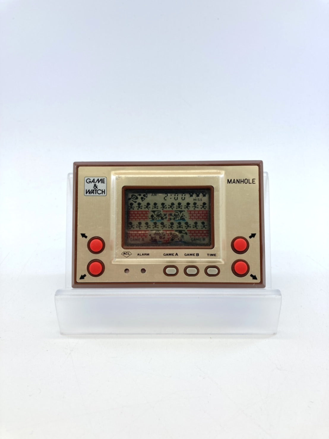 Nintendo Game & Watch  ニンテンドー ゲーム＆ウォッチ【MANHOLE】動作品 1209-725