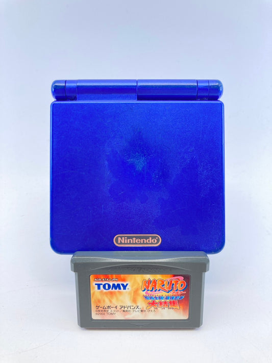 任天堂 Nintendo ゲームボーイアドバンスSP 本体【アズライトブルー】ソフト付き 動作品 1209-704