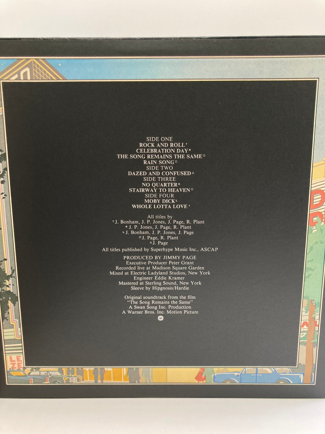 レッド・ツェッペリン 永遠の詩 2枚組 LPレコード 1211-704