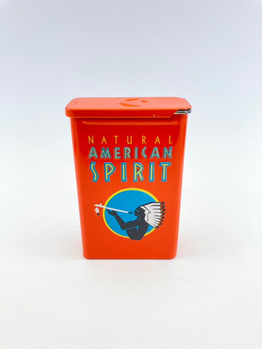 アメリカンスピリット たばこ缶 ケース【オレンジ】1216-703