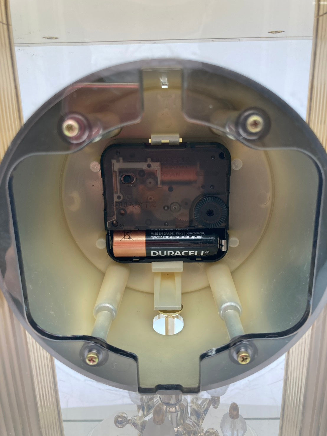 SEIKO 置き時計 クオーツ BY404G 1210-707