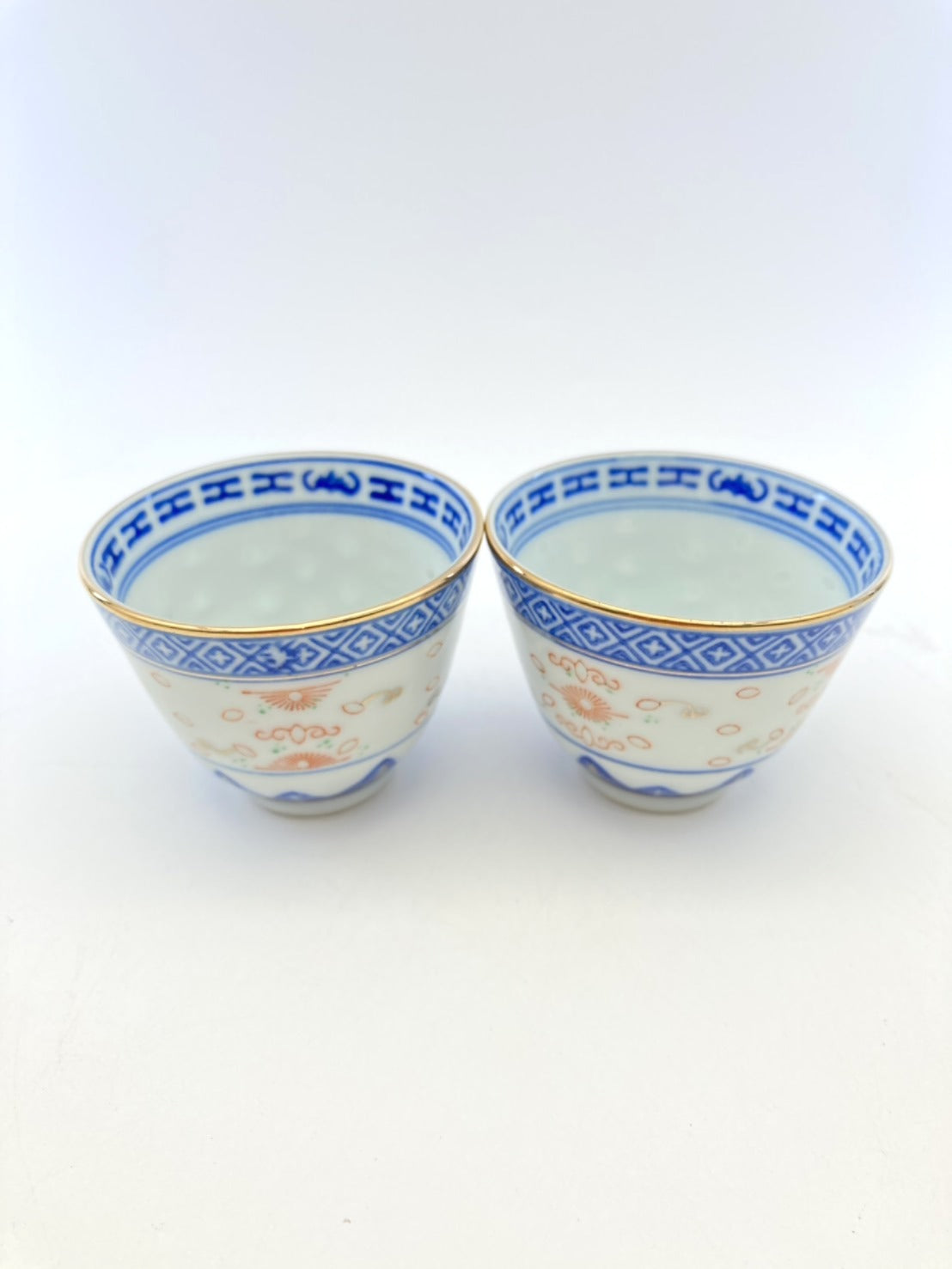 中国茶器 湯呑2個セット 1215-707