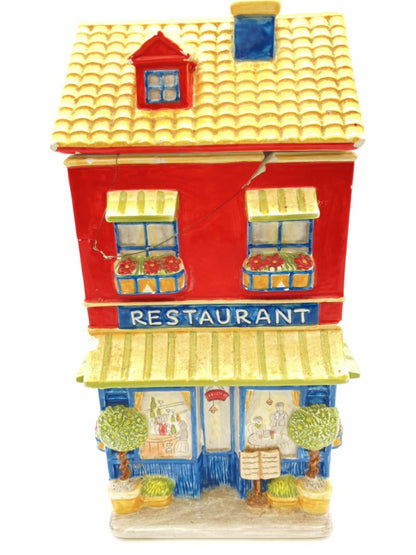 【中古難あり品】 陶器 ミニチュアハウス 1215-708