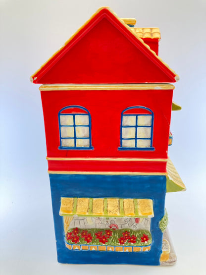 【中古難あり品】 陶器 ミニチュアハウス 1215-708